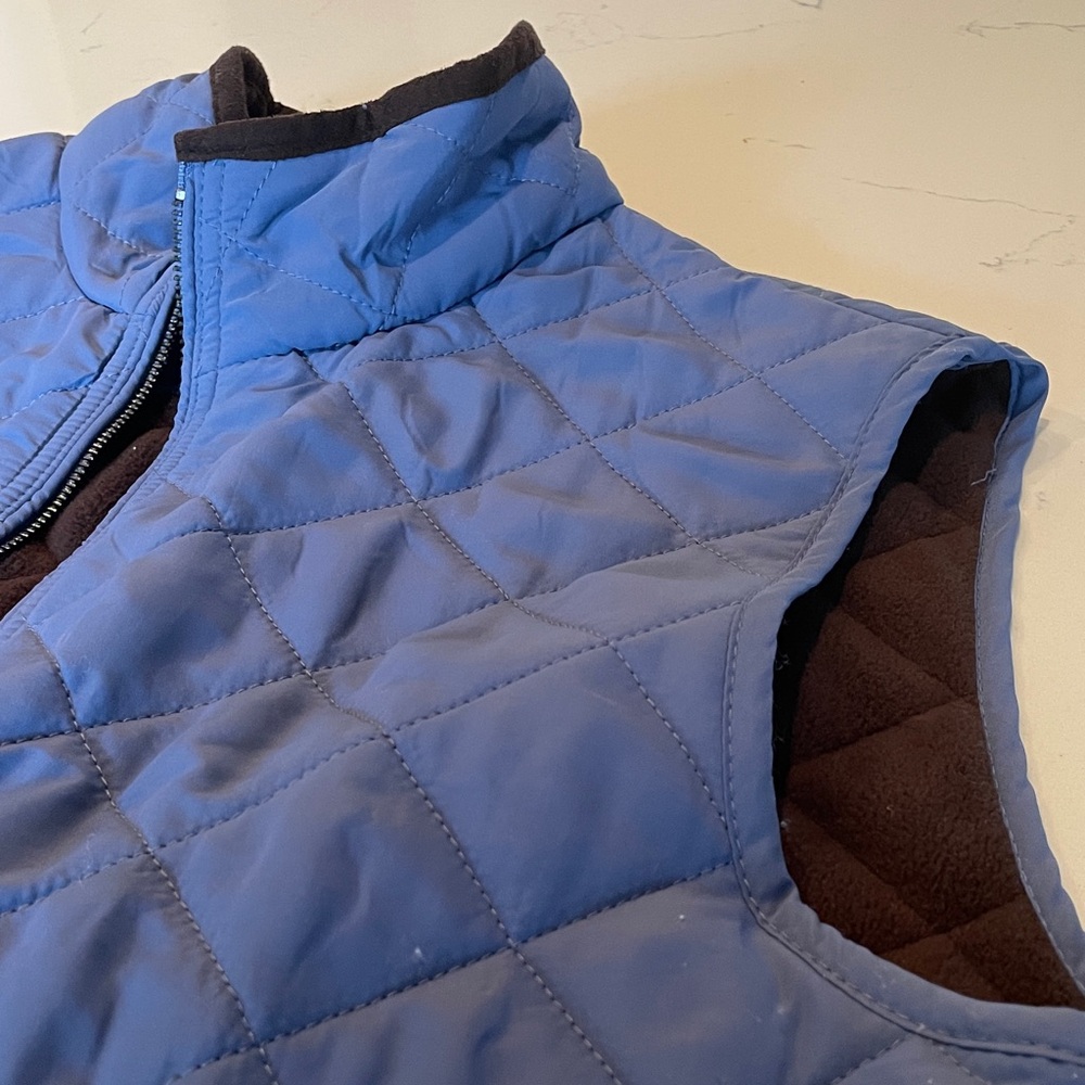Magaschoni Blue - Med - Quilted Vest